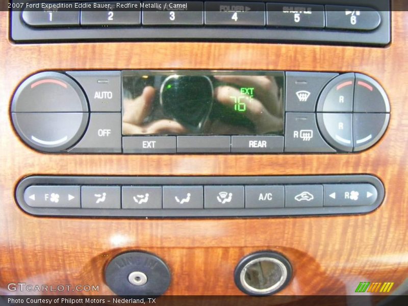 Redfire Metallic / Camel 2007 Ford Expedition Eddie Bauer