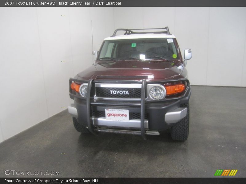 Black Cherry Pearl / Dark Charcoal 2007 Toyota FJ Cruiser 4WD