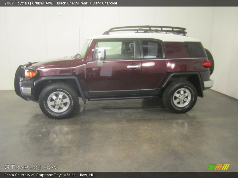 Black Cherry Pearl / Dark Charcoal 2007 Toyota FJ Cruiser 4WD