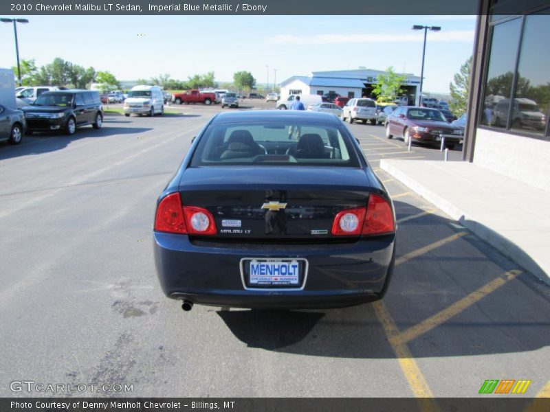 Imperial Blue Metallic / Ebony 2010 Chevrolet Malibu LT Sedan