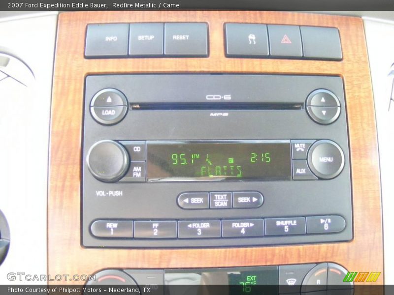 Redfire Metallic / Camel 2007 Ford Expedition Eddie Bauer