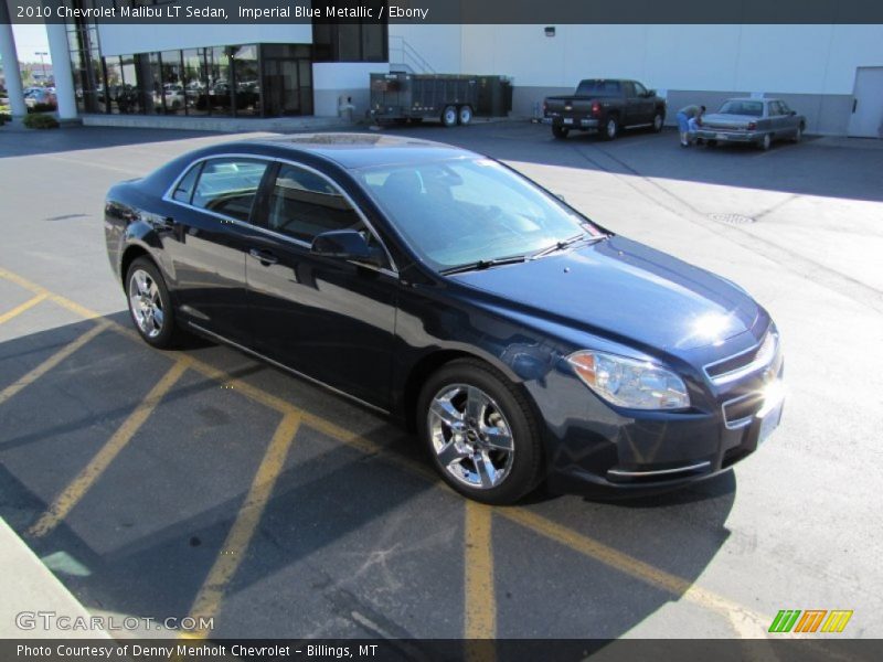 Imperial Blue Metallic / Ebony 2010 Chevrolet Malibu LT Sedan