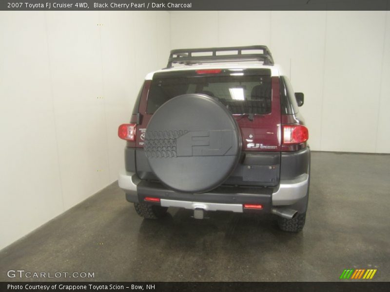 Black Cherry Pearl / Dark Charcoal 2007 Toyota FJ Cruiser 4WD