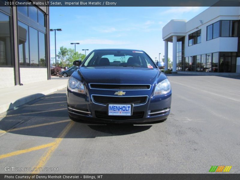 Imperial Blue Metallic / Ebony 2010 Chevrolet Malibu LT Sedan