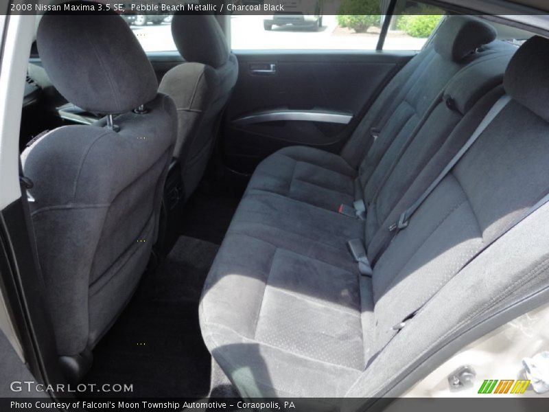 Pebble Beach Metallic / Charcoal Black 2008 Nissan Maxima 3.5 SE