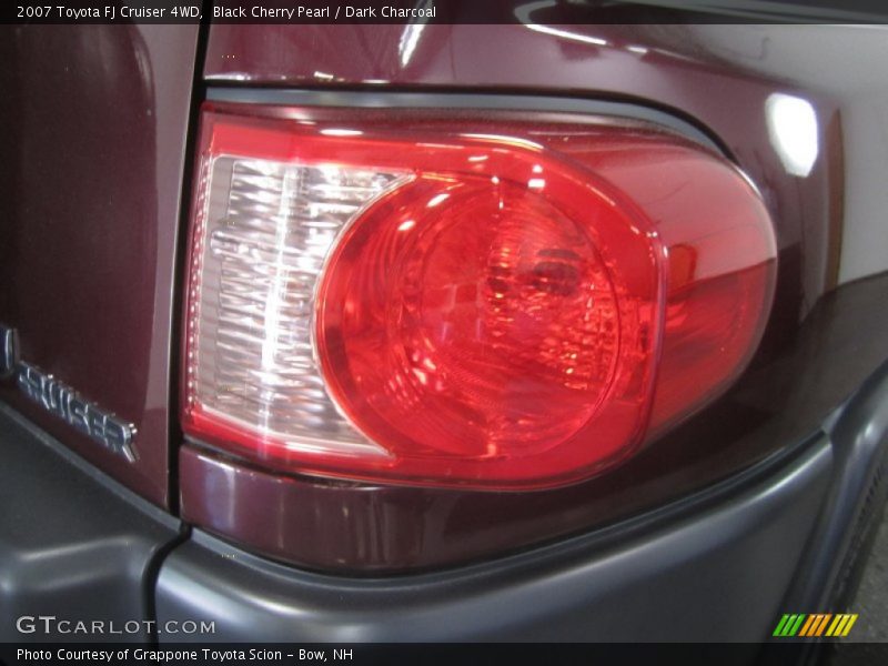 Black Cherry Pearl / Dark Charcoal 2007 Toyota FJ Cruiser 4WD