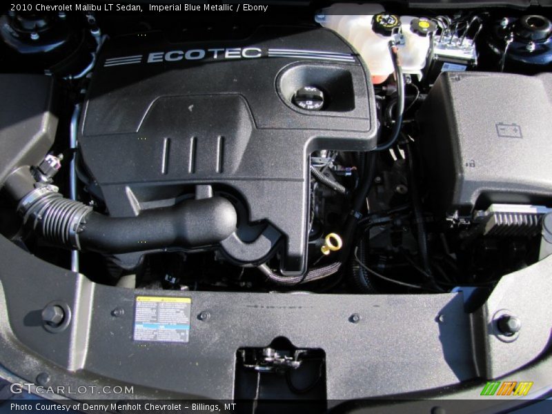 Imperial Blue Metallic / Ebony 2010 Chevrolet Malibu LT Sedan