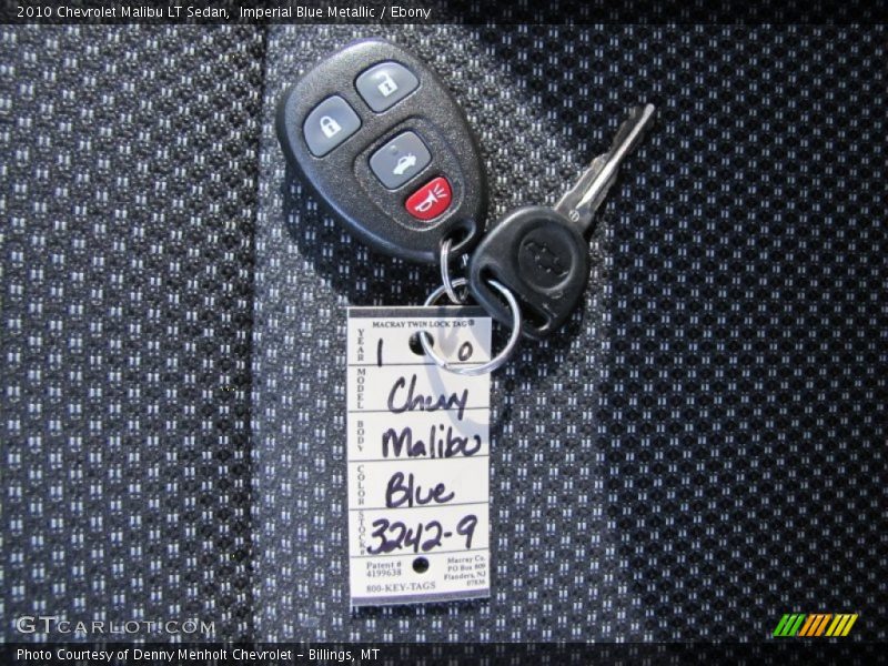 Imperial Blue Metallic / Ebony 2010 Chevrolet Malibu LT Sedan