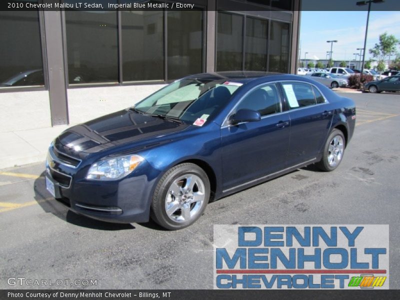 Imperial Blue Metallic / Ebony 2010 Chevrolet Malibu LT Sedan