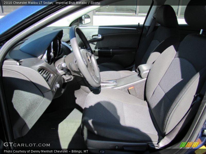 Imperial Blue Metallic / Ebony 2010 Chevrolet Malibu LT Sedan
