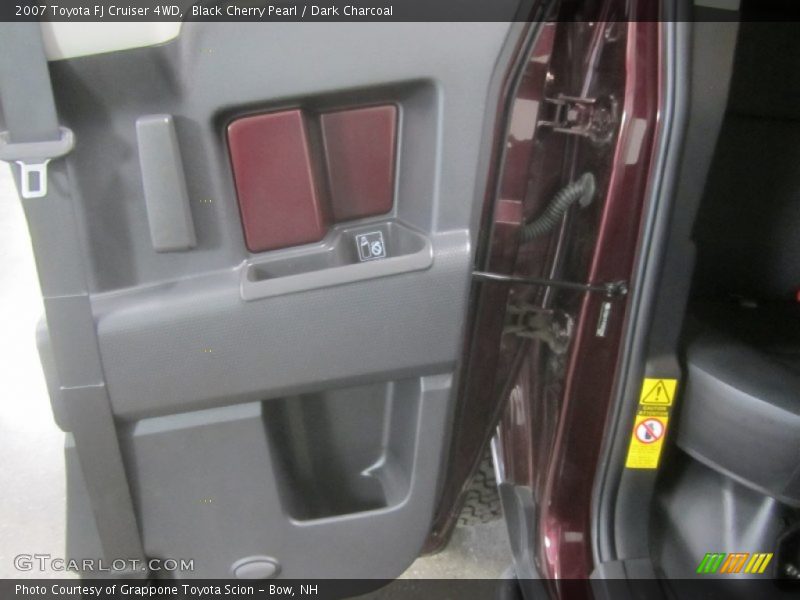 Black Cherry Pearl / Dark Charcoal 2007 Toyota FJ Cruiser 4WD