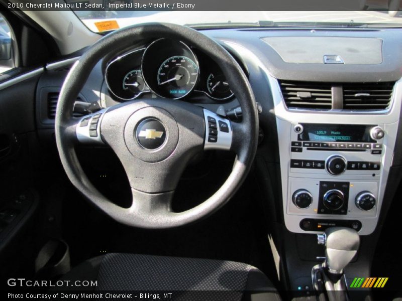 Imperial Blue Metallic / Ebony 2010 Chevrolet Malibu LT Sedan