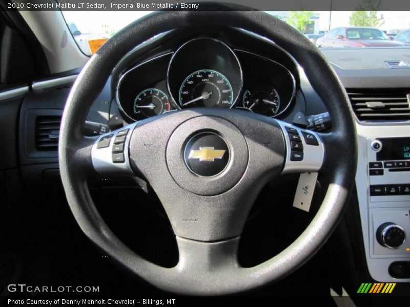 Imperial Blue Metallic / Ebony 2010 Chevrolet Malibu LT Sedan