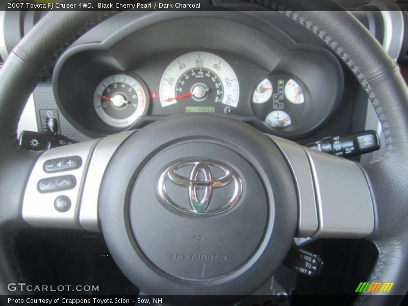 Black Cherry Pearl / Dark Charcoal 2007 Toyota FJ Cruiser 4WD