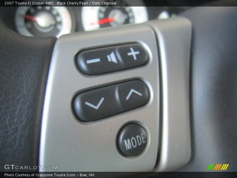 Black Cherry Pearl / Dark Charcoal 2007 Toyota FJ Cruiser 4WD