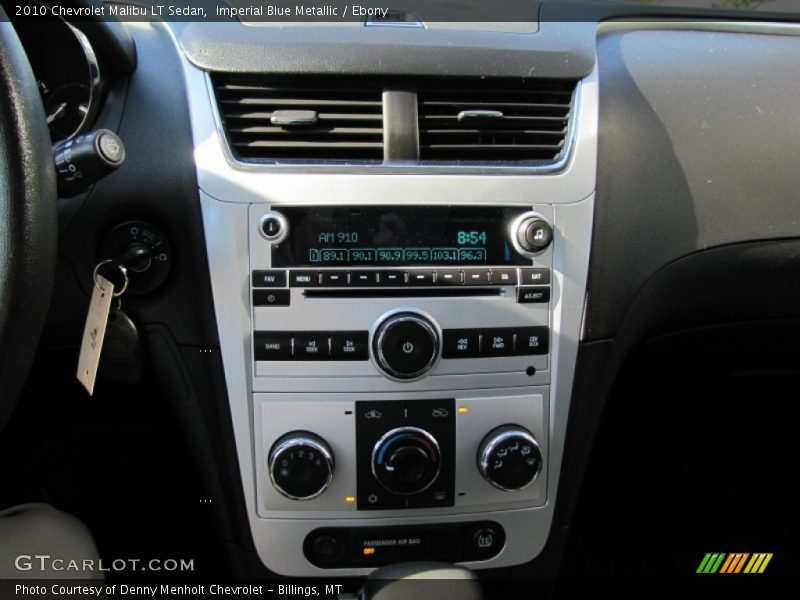 Imperial Blue Metallic / Ebony 2010 Chevrolet Malibu LT Sedan