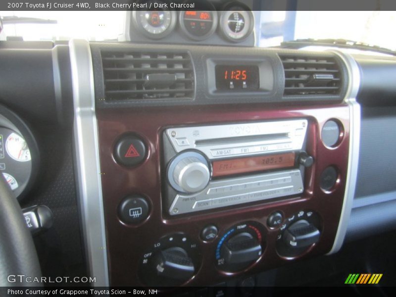 Black Cherry Pearl / Dark Charcoal 2007 Toyota FJ Cruiser 4WD
