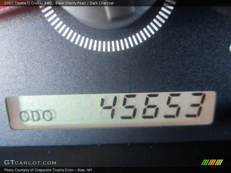 Black Cherry Pearl / Dark Charcoal 2007 Toyota FJ Cruiser 4WD