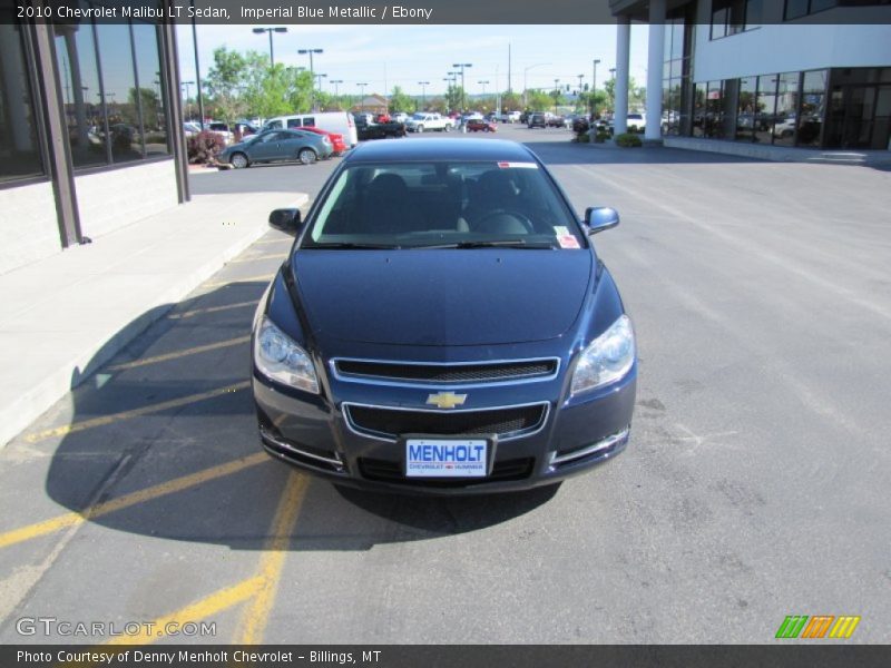 Imperial Blue Metallic / Ebony 2010 Chevrolet Malibu LT Sedan