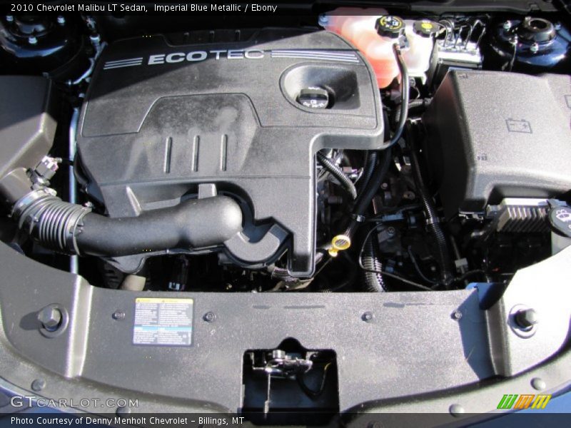 Imperial Blue Metallic / Ebony 2010 Chevrolet Malibu LT Sedan