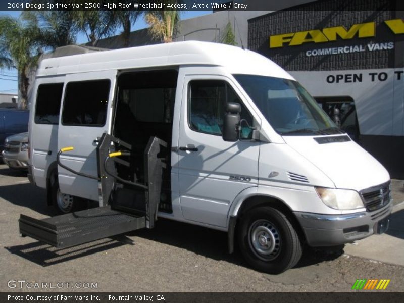  2004 Sprinter Van 2500 High Roof Wheelchair Access Arctic White