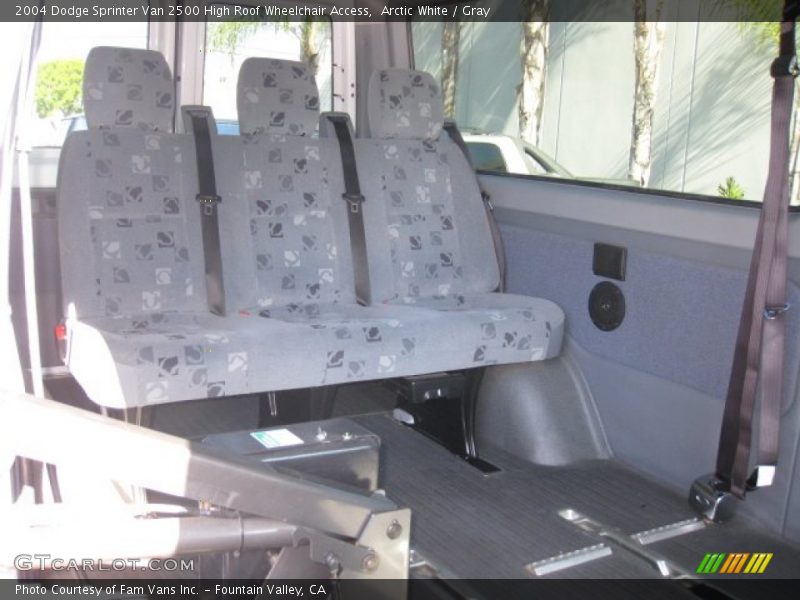  2004 Sprinter Van 2500 High Roof Wheelchair Access Gray Interior