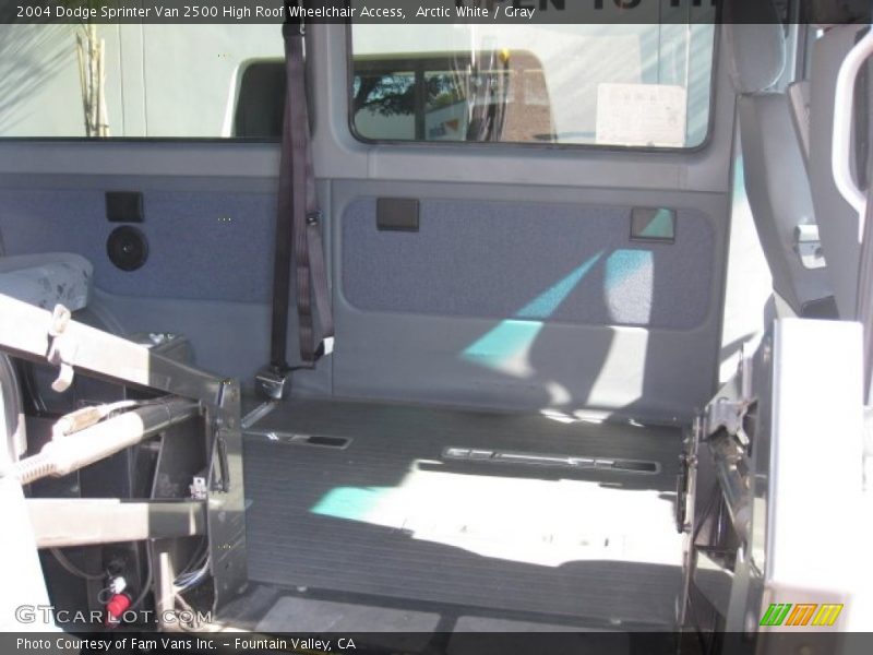  2004 Sprinter Van 2500 High Roof Wheelchair Access Gray Interior