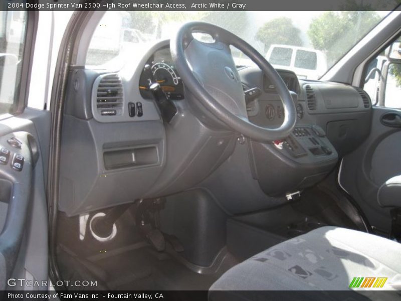  2004 Sprinter Van 2500 High Roof Wheelchair Access Gray Interior