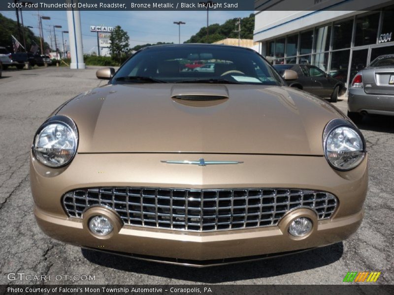 Bronze Metallic / Black Ink/Light Sand 2005 Ford Thunderbird Deluxe Roadster