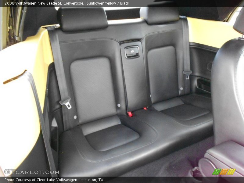 Sunflower Yellow / Black 2008 Volkswagen New Beetle SE Convertible