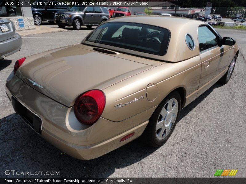 Bronze Metallic / Black Ink/Light Sand 2005 Ford Thunderbird Deluxe Roadster