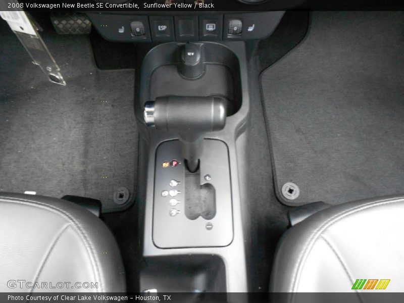 Sunflower Yellow / Black 2008 Volkswagen New Beetle SE Convertible