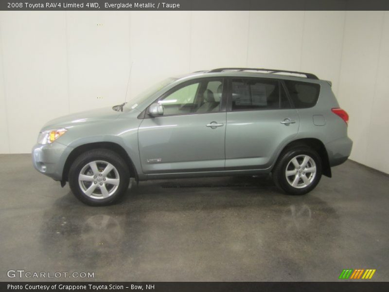 Everglade Metallic / Taupe 2008 Toyota RAV4 Limited 4WD