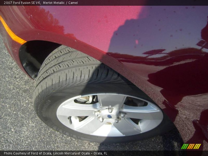 Merlot Metallic / Camel 2007 Ford Fusion SE V6