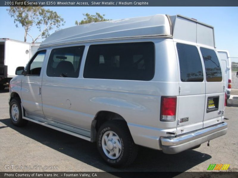 Silver Metallic / Medium Graphite 2001 Ford E Series Van E350 Wheelchair Access