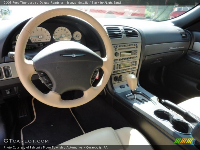 Bronze Metallic / Black Ink/Light Sand 2005 Ford Thunderbird Deluxe Roadster