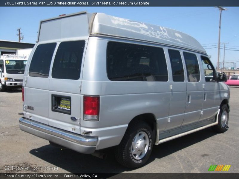 Silver Metallic / Medium Graphite 2001 Ford E Series Van E350 Wheelchair Access