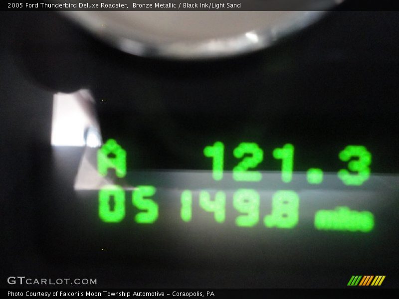 Bronze Metallic / Black Ink/Light Sand 2005 Ford Thunderbird Deluxe Roadster