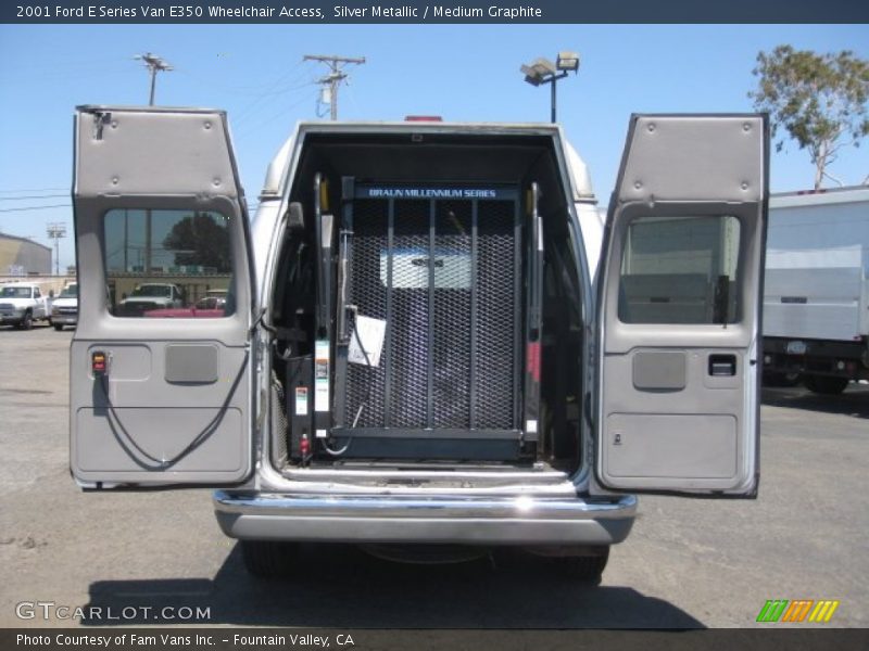 Silver Metallic / Medium Graphite 2001 Ford E Series Van E350 Wheelchair Access