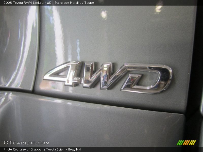 Everglade Metallic / Taupe 2008 Toyota RAV4 Limited 4WD