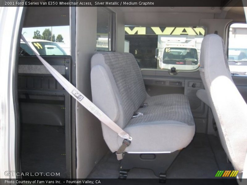 Silver Metallic / Medium Graphite 2001 Ford E Series Van E350 Wheelchair Access