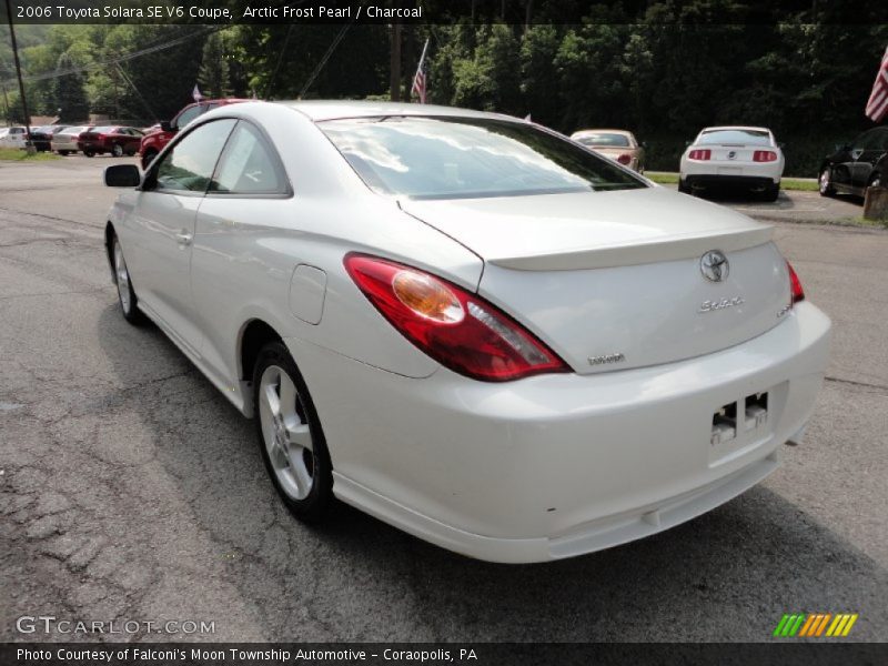 Arctic Frost Pearl / Charcoal 2006 Toyota Solara SE V6 Coupe
