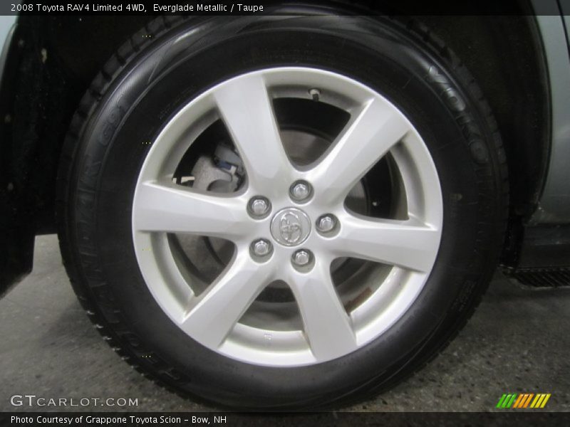 Everglade Metallic / Taupe 2008 Toyota RAV4 Limited 4WD