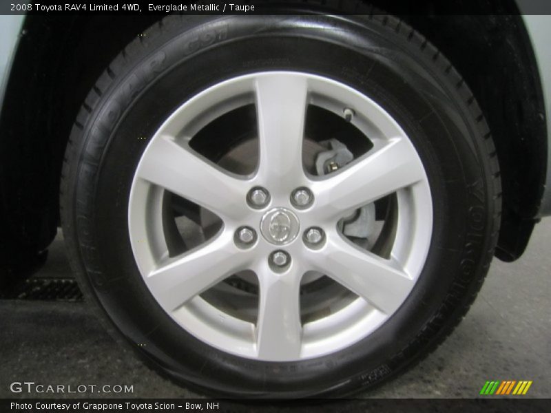 Everglade Metallic / Taupe 2008 Toyota RAV4 Limited 4WD