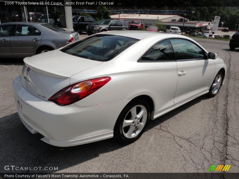 Arctic Frost Pearl / Charcoal 2006 Toyota Solara SE V6 Coupe