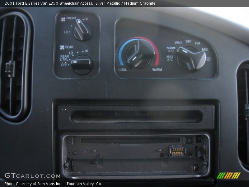 Silver Metallic / Medium Graphite 2001 Ford E Series Van E350 Wheelchair Access