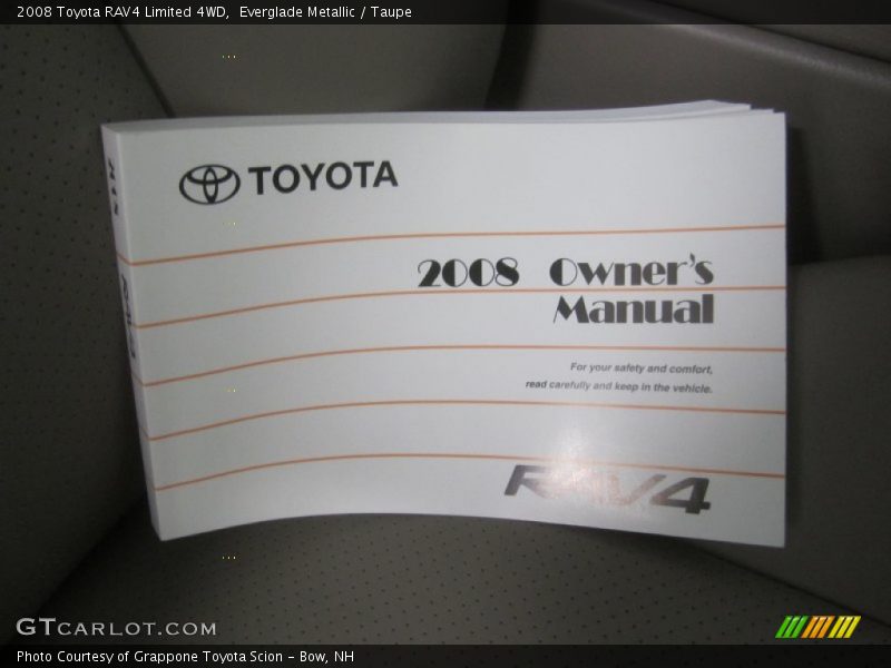 Everglade Metallic / Taupe 2008 Toyota RAV4 Limited 4WD
