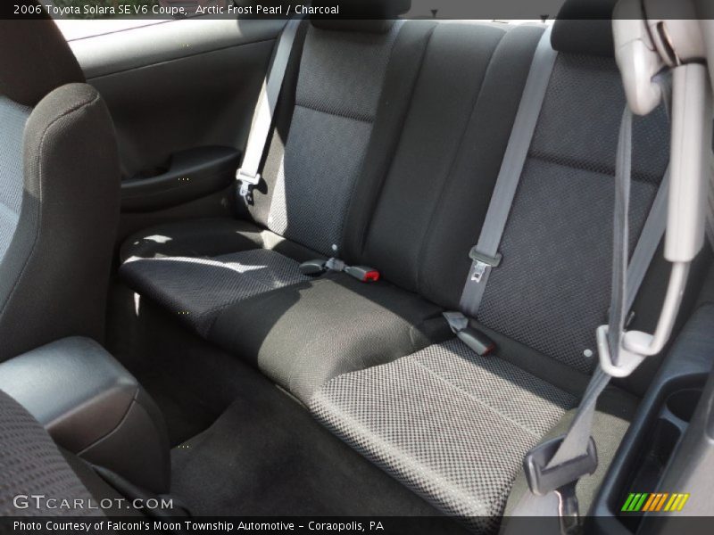  2006 Solara SE V6 Coupe Charcoal Interior