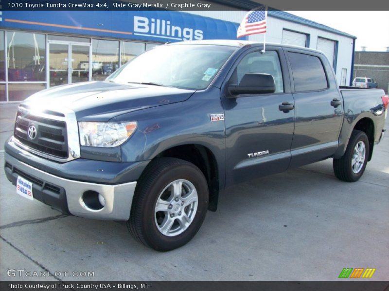 Slate Gray Metallic / Graphite Gray 2010 Toyota Tundra CrewMax 4x4