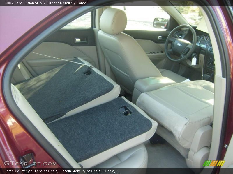 Merlot Metallic / Camel 2007 Ford Fusion SE V6